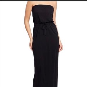 {SOLD} 2/$20 Casual strapless maxi dress